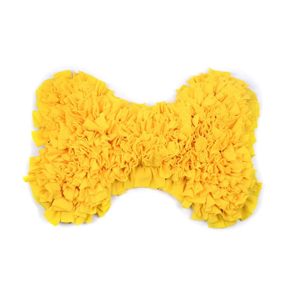 Pet Dog Yellow Bone Snuffle Mat