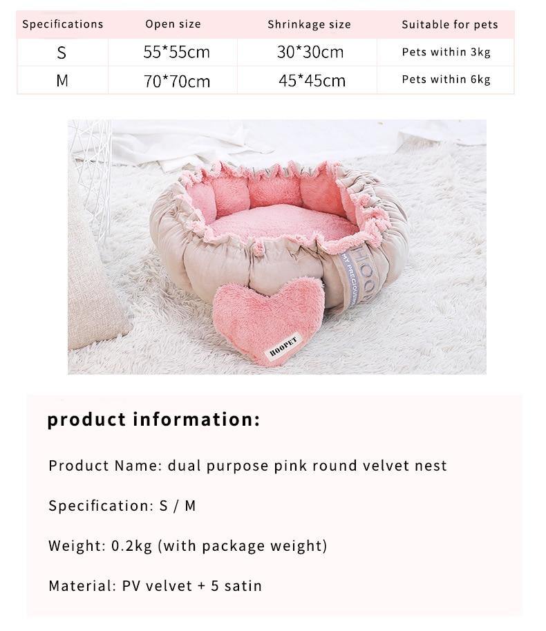 Cozy Fluffy Pet Warm Bed - Bark ‘n’ Paws