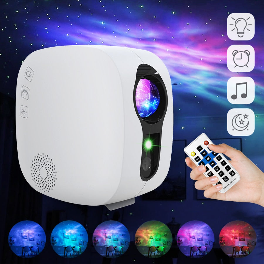 Starry Sky Projector Bluetooth Music Speaker