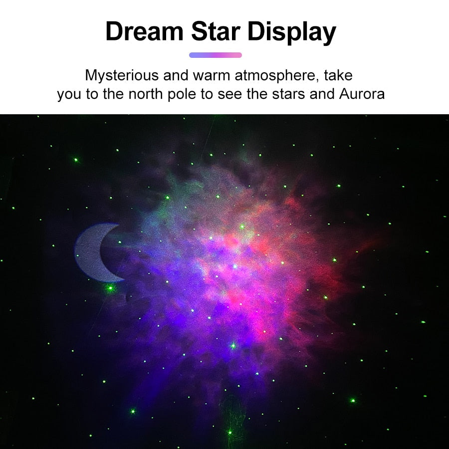 Starry Sky Projector Bluetooth Music Speaker