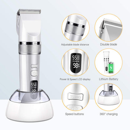 Professional Cordless Dog Hair Trimmer