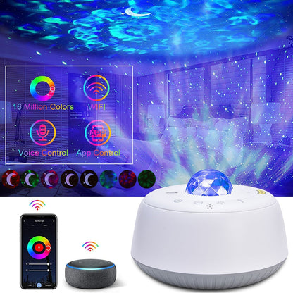 Moon Lamp Wifi Galaxy Projector