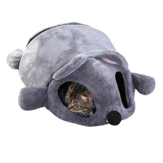 Funny Mouse Shaped Cat Bed - Bark ‘n’ Paws