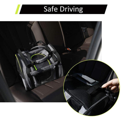 Sturdy Reflective Foldable Dog Carrier