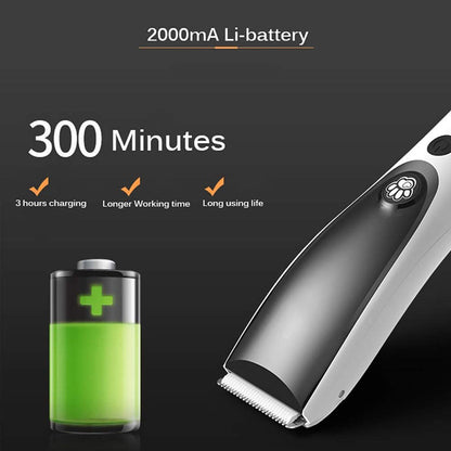 Cordless Low Noise Dog Hair Trimmer