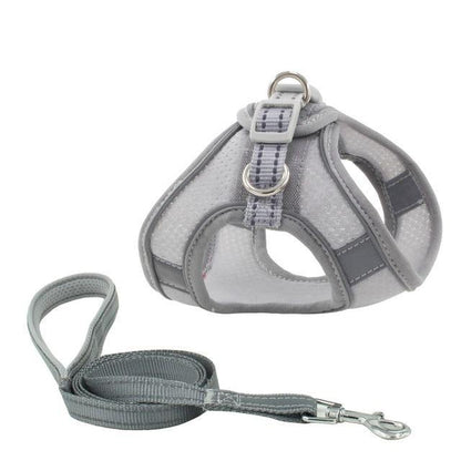 Reflective Leash With Dog Harness - Bark ¡®n¡¯ Paws