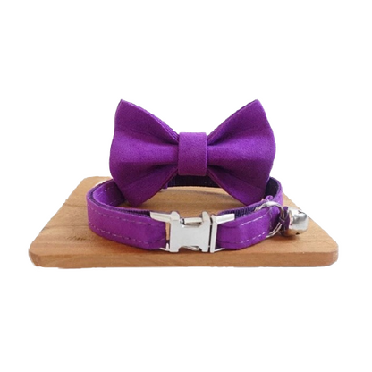 Personalized Bow Tie Small Dog Collar - Bark ¡®n¡¯ Paws