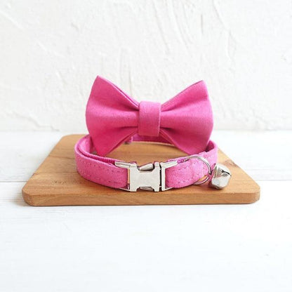 Personalized Bow Tie Small Dog Collar - Bark ¡®n¡¯ Paws