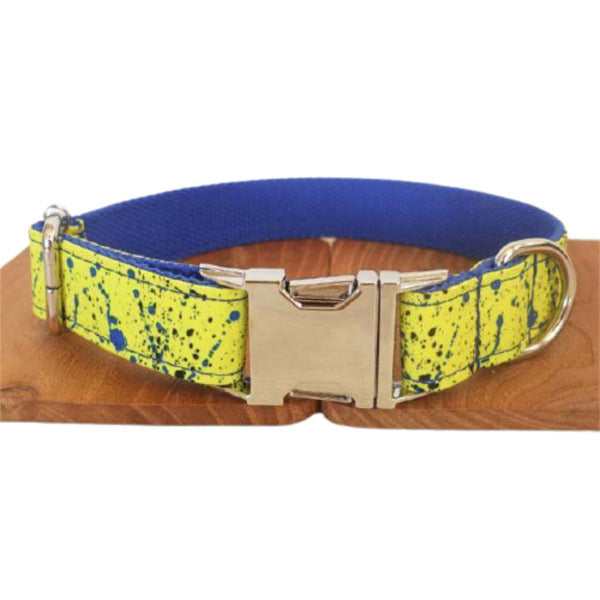 SPLASH INK Pet Collar & Lead