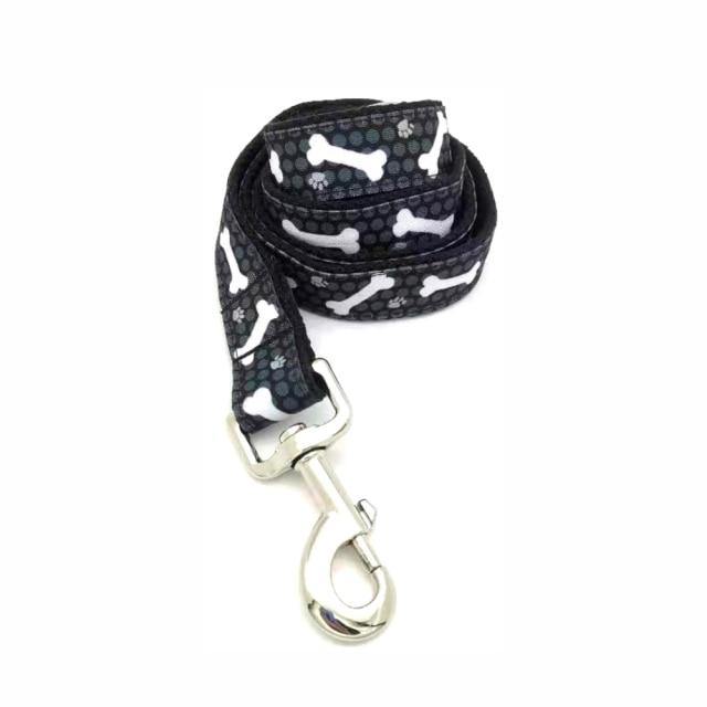 DOG PAWS BONES Engraved Collar - Bark ¡®n¡¯ Paws
