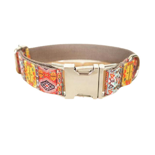 Soft Brown BOHEMIA DOG Collar
