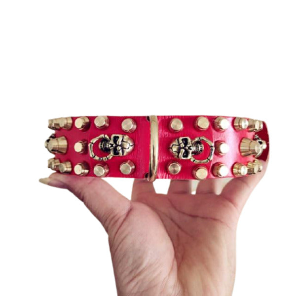 Premium Genuine Leather Dog Collars