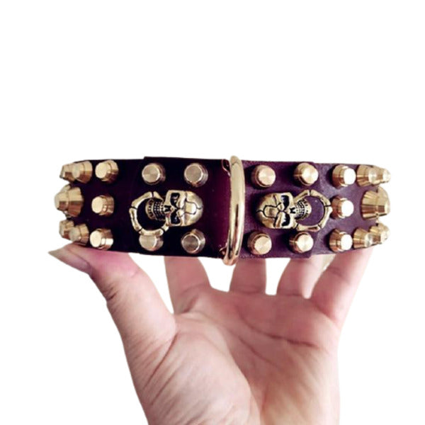 Premium Genuine Leather Dog Collars