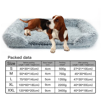 Super Large Soft Plush Dog Bed