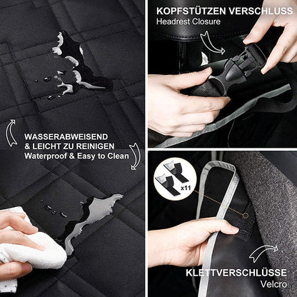 Comfortable Waterproof Car Backseat Cover