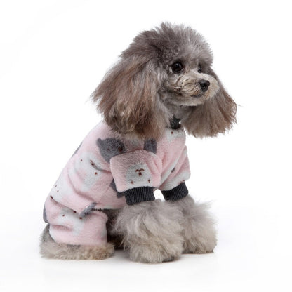 Snowflake Soft Fleece Coat