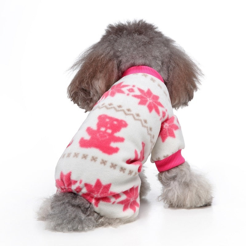 Snowflake Soft Fleece Coat