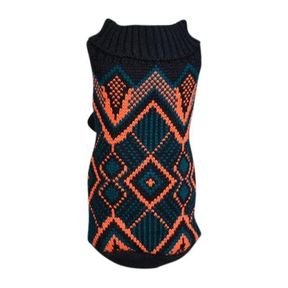 Classic Geometric Plaid Dog Coat - Bark ‘n’ Paws