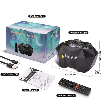 Aurora Star Lights Laser Galaxy Projector - Bark ‘n’ Paws