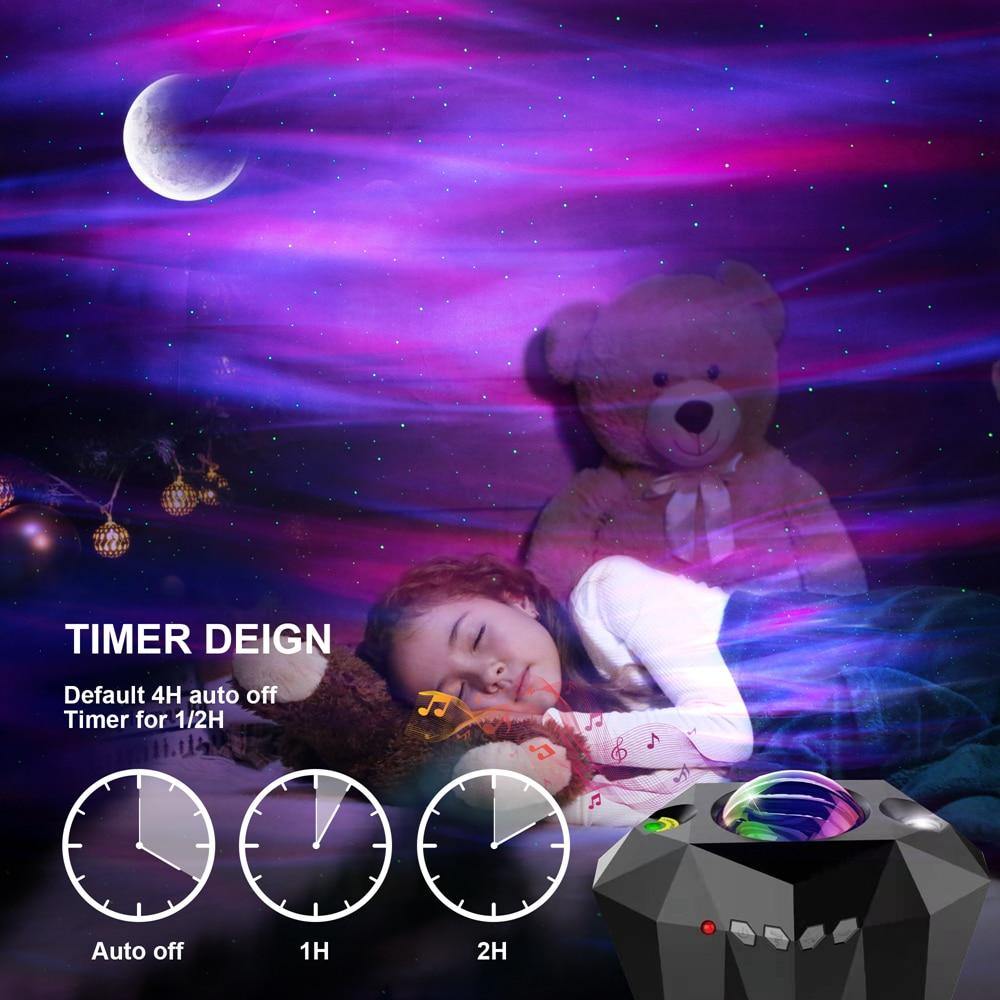 Aurora Star Lights Laser Galaxy Projector - Bark ‘n’ Paws