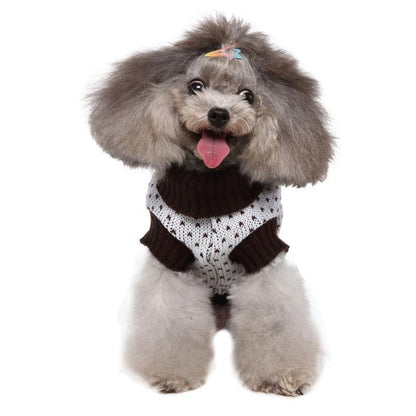 Cartoon Puppy Winter Sweater - Bark ‘n’ Paws