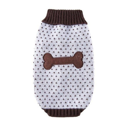 Cartoon Puppy Winter Sweater - Bark ‘n’ Paws