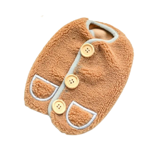 Lamb Wool Comfortable Dog Vest