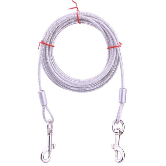 Steel Wire Pet Dual Leashes