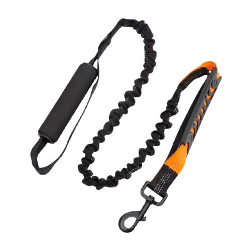 Reflective Two Padded Handle Dog Leash