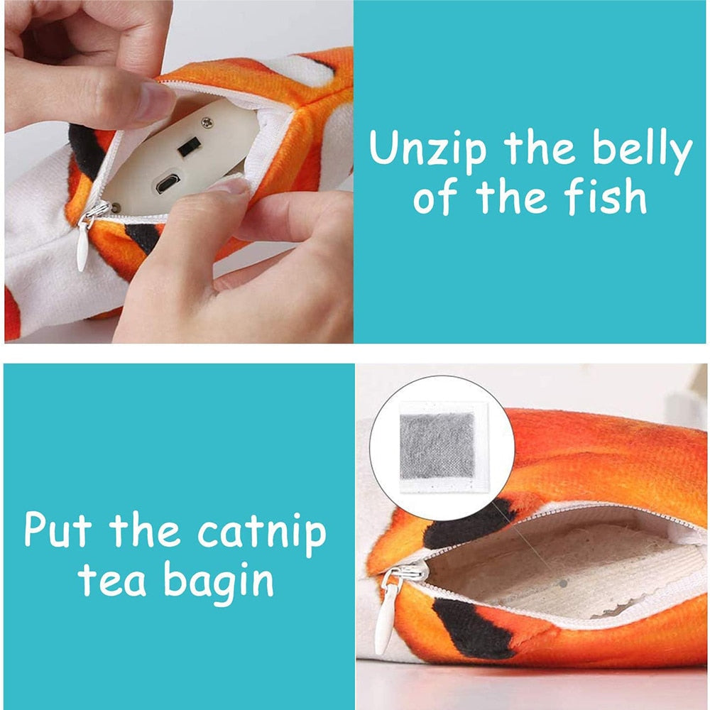 Floppy Fish Cat Toy