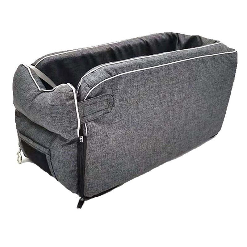 Non-Slip Quilted Car Armrest Pet Carrier