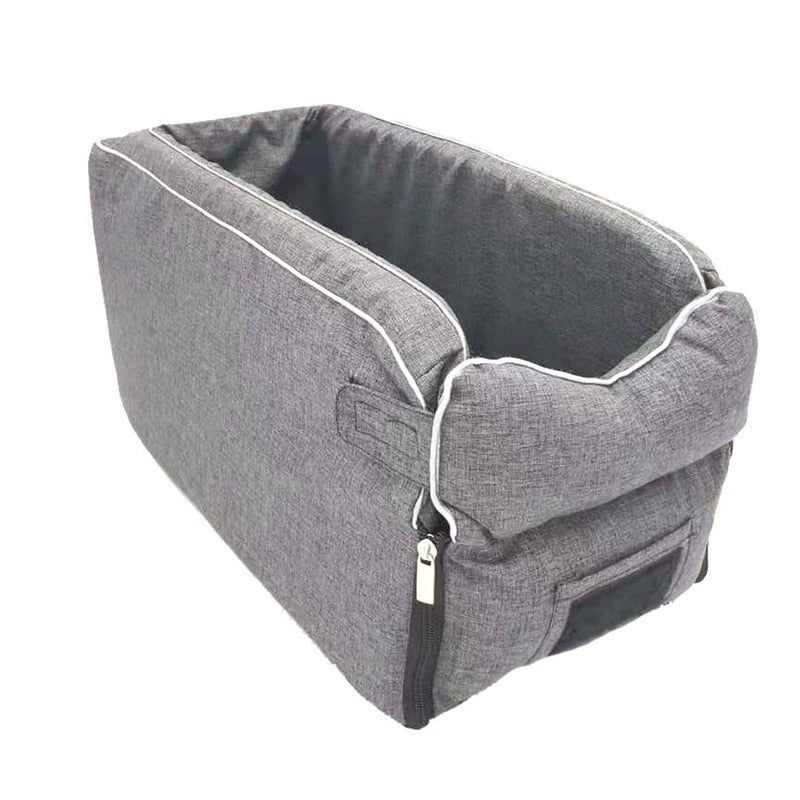 Non-Slip Quilted Car Armrest Pet Carrier