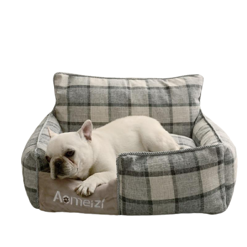 Soft Lambskin Fabric Dog Bed