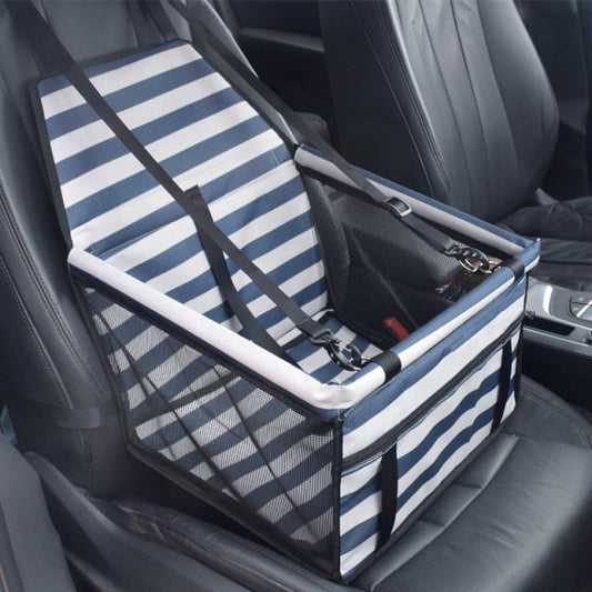 Fashion Striped Dog Car Seat Carrier