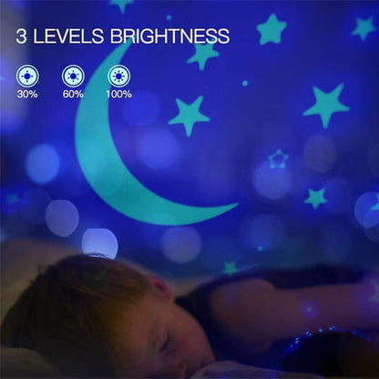 Star Moon Galaxy Night Light Projector