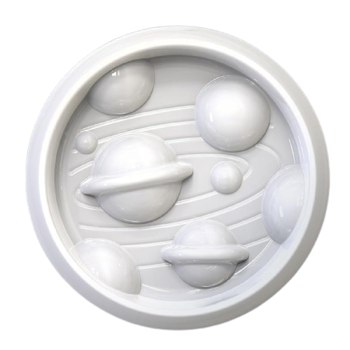 Slow Food Bowl Funny Dog Feeder