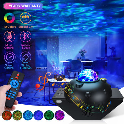 LED Star Night Light Galaxy Projector