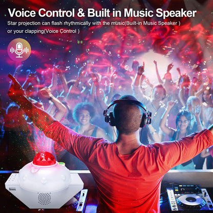 LED Star Night Light Galaxy Projector