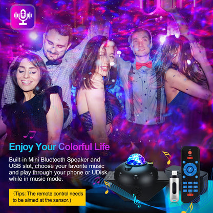 LED Star Night Light Galaxy Projector