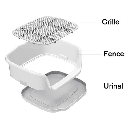 Portable Double Layer Dog Potty