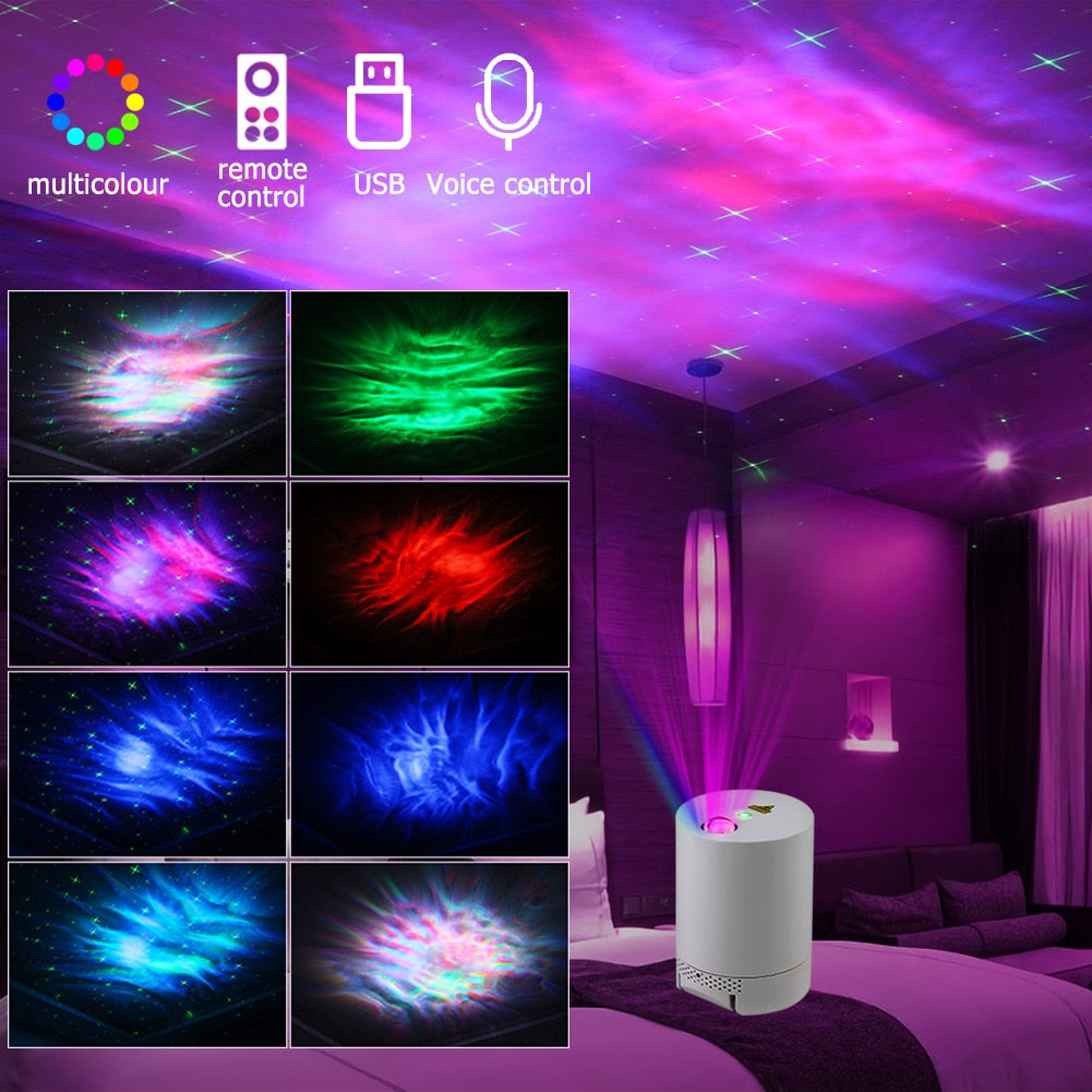 LED Galaxy Starry Sky Projection Lights
