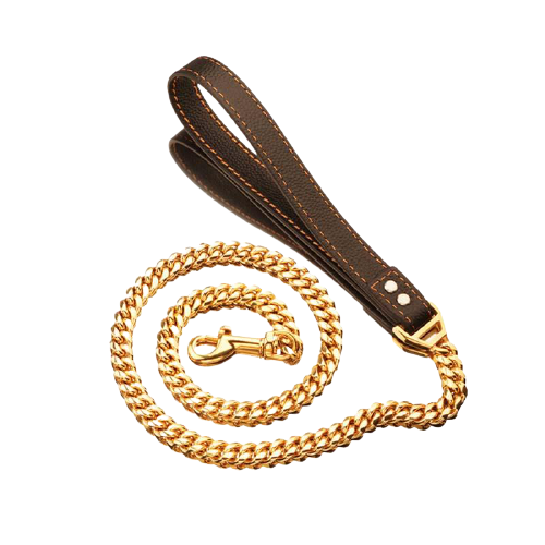 Luxury Gold Dog Leash