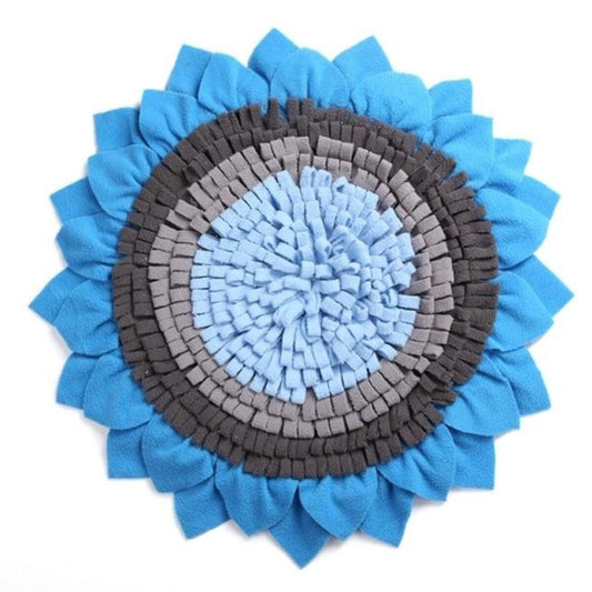 Round Flower Dog Snuffle Feeding Mats