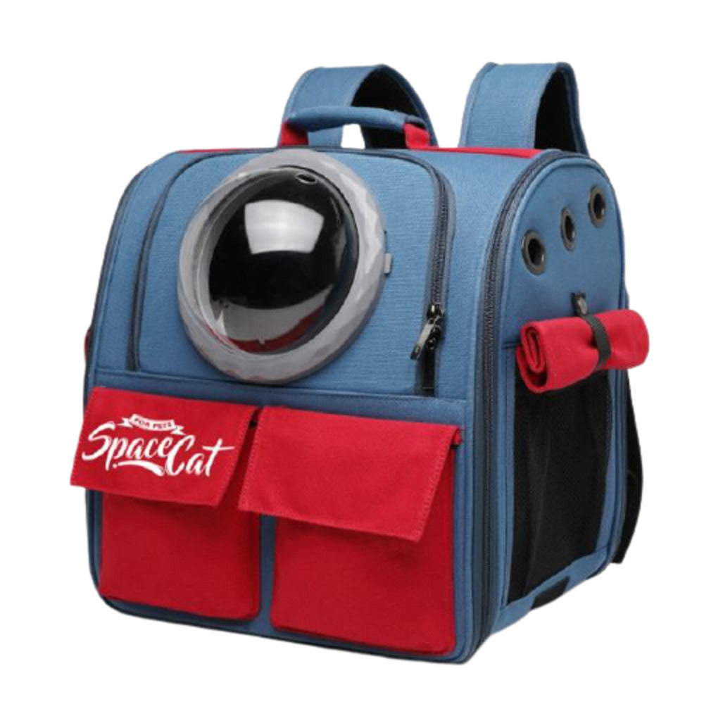 Outdoor Dog Canvas Backpack