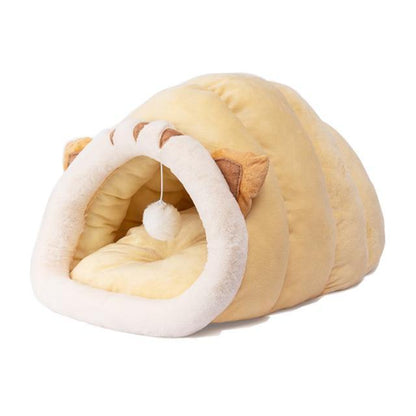 Deep Sleep Calming Cozy Cat Bed - Bark ‘n’ Paws