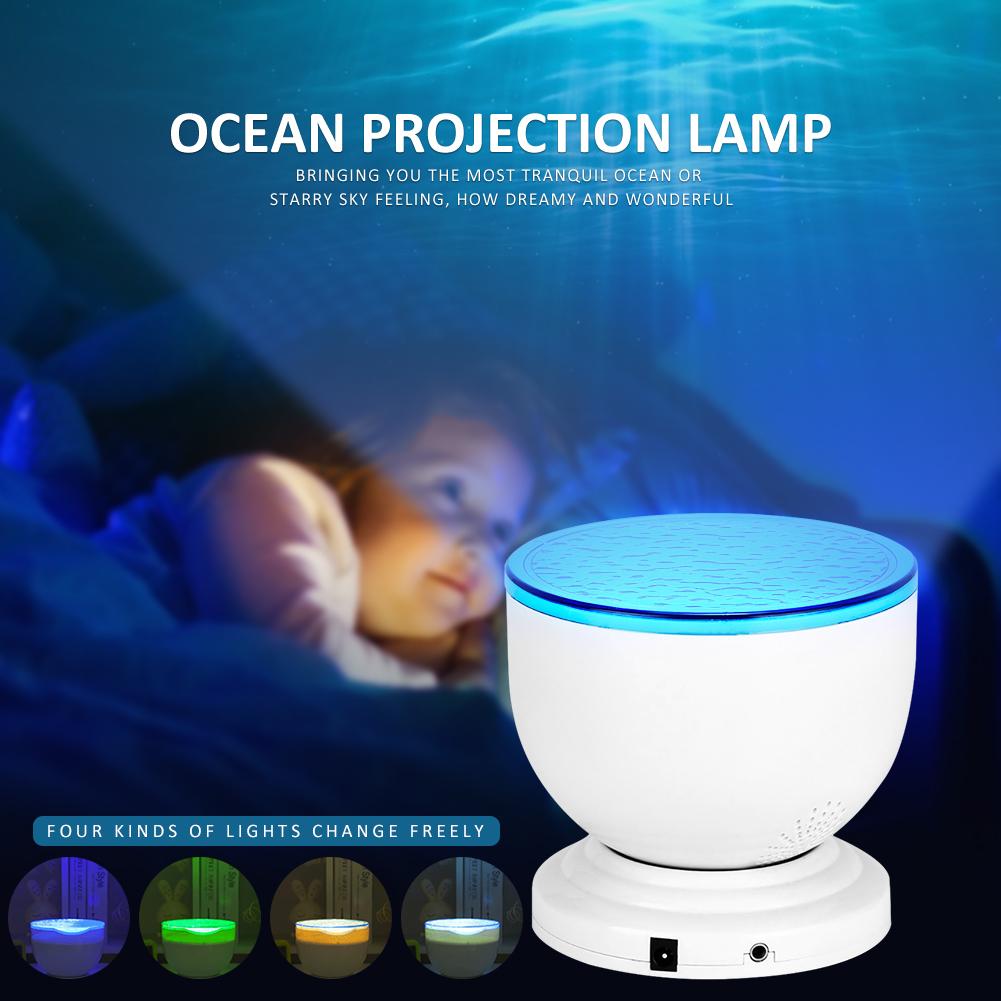 LED Ocean Wave Projection Lamp