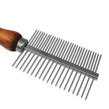 Double Sided Stainless Steel Dog Comb