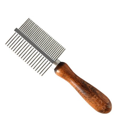 Double Sided Stainless Steel Dog Comb