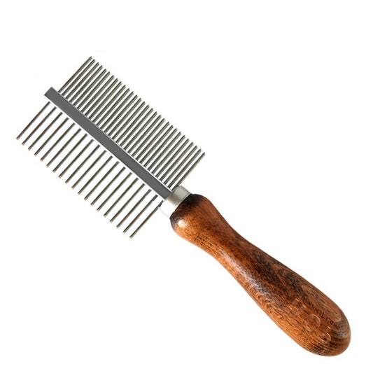 Double Sided Stainless Steel Dog Comb