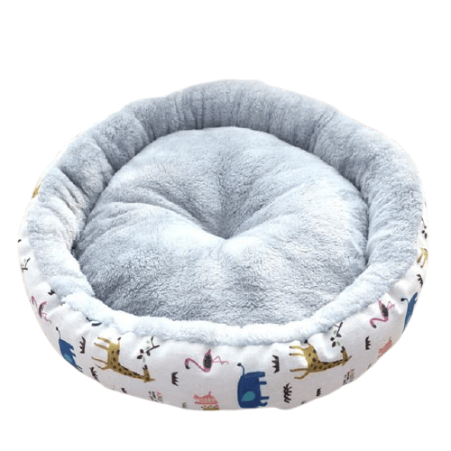 Deep Sleeping Round Pet Bed - Bark ‘n’ Paws